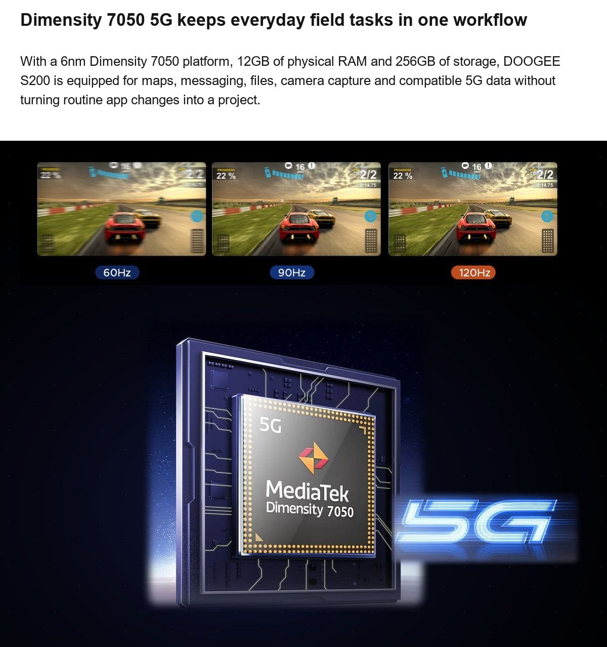 DOOGEE S200 product features 19