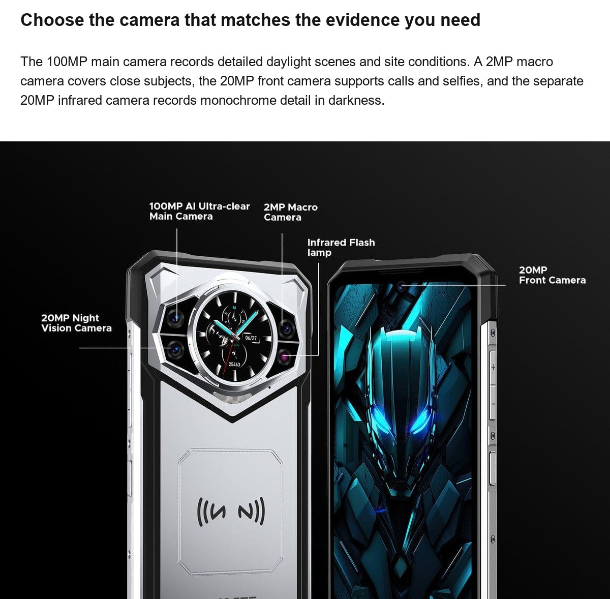 DOOGEE S200 product features 24