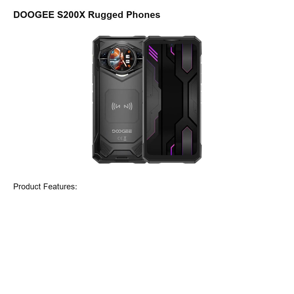 DOOGEE S200X product features 1