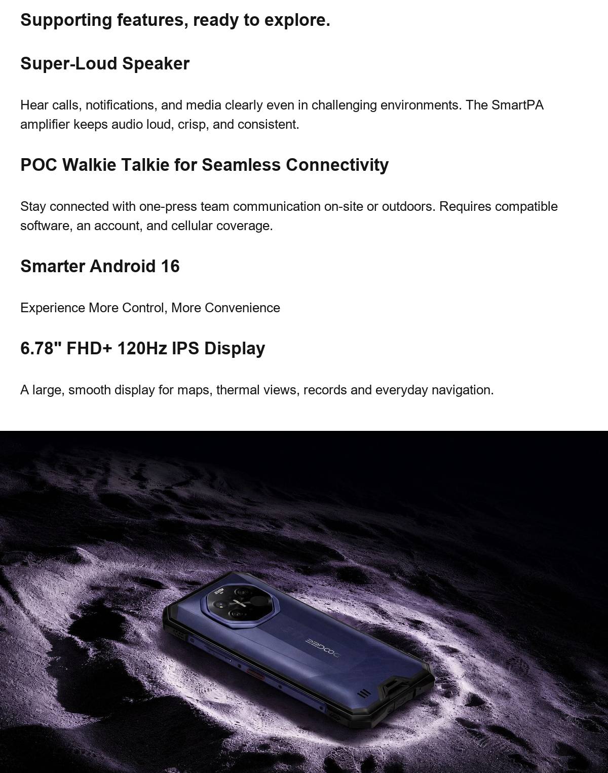 DOOGEE S300 Plus product features 14