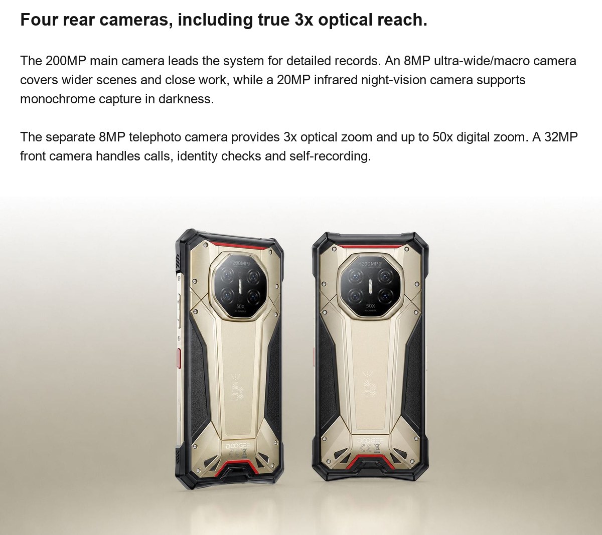 DOOGEE S300 Pro product features 8
