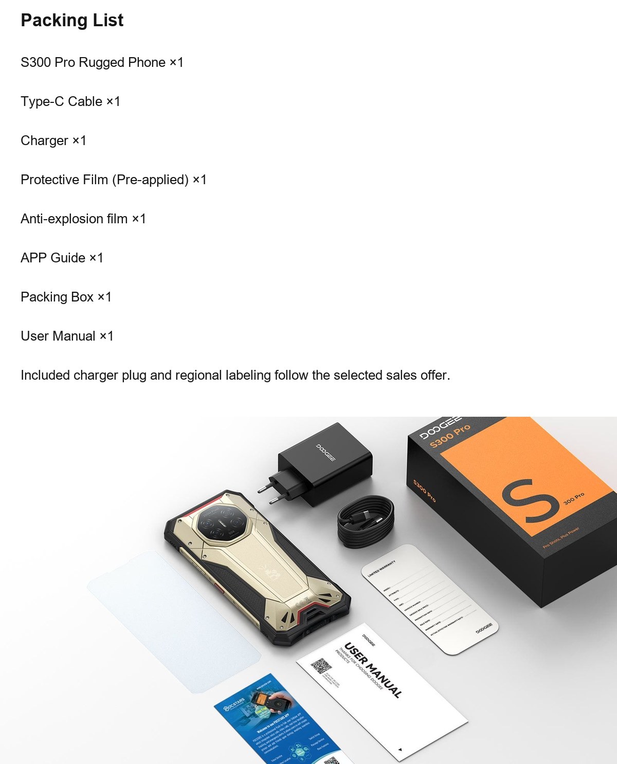 DOOGEE S300 Pro product features 17