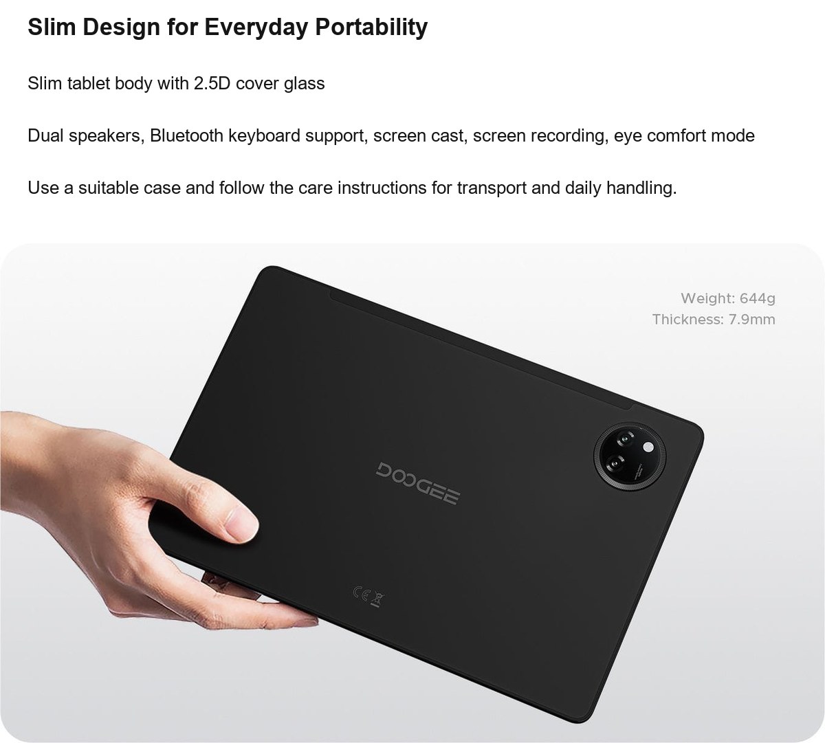 DOOGEE Tab A9+ product features 14