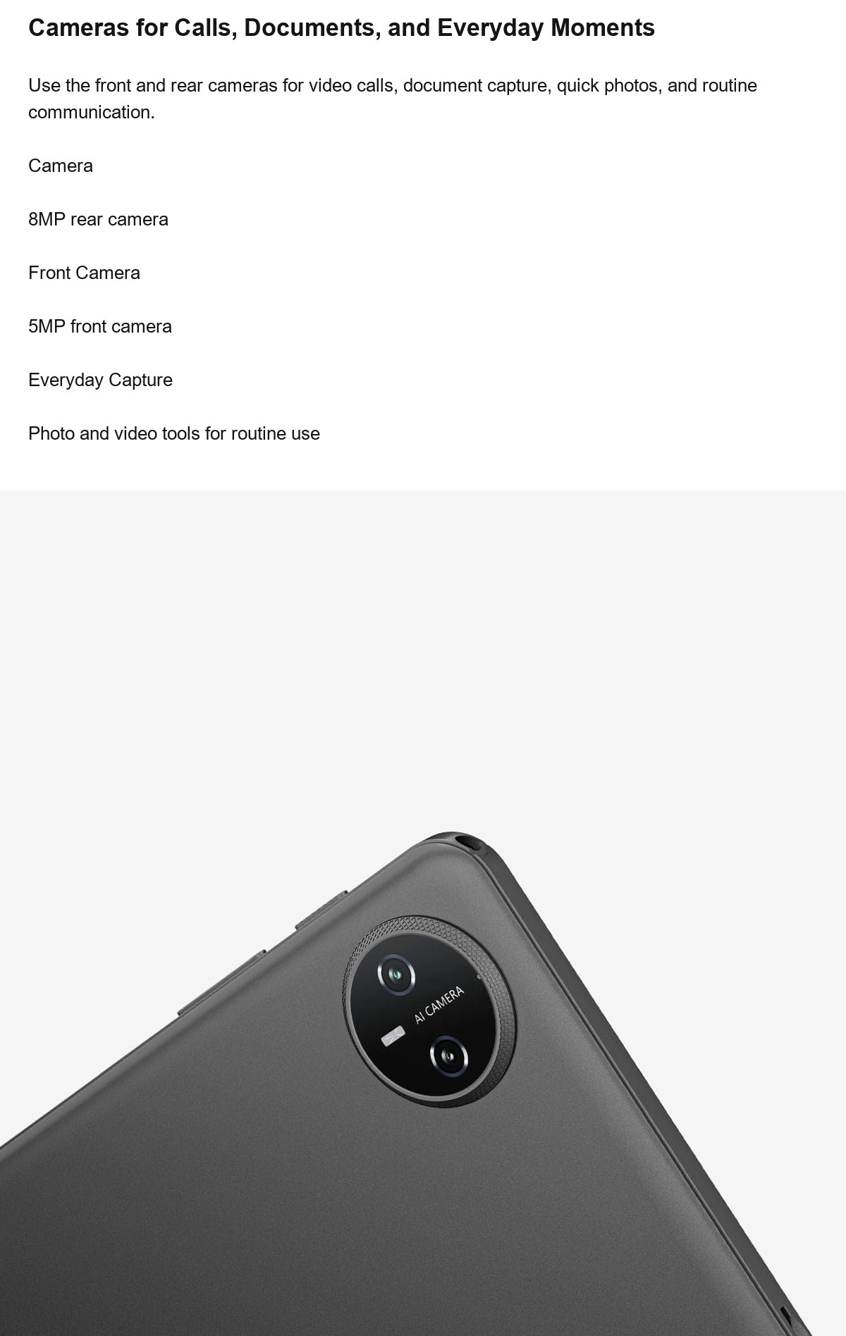 DOOGEE Tab A9 product features 14