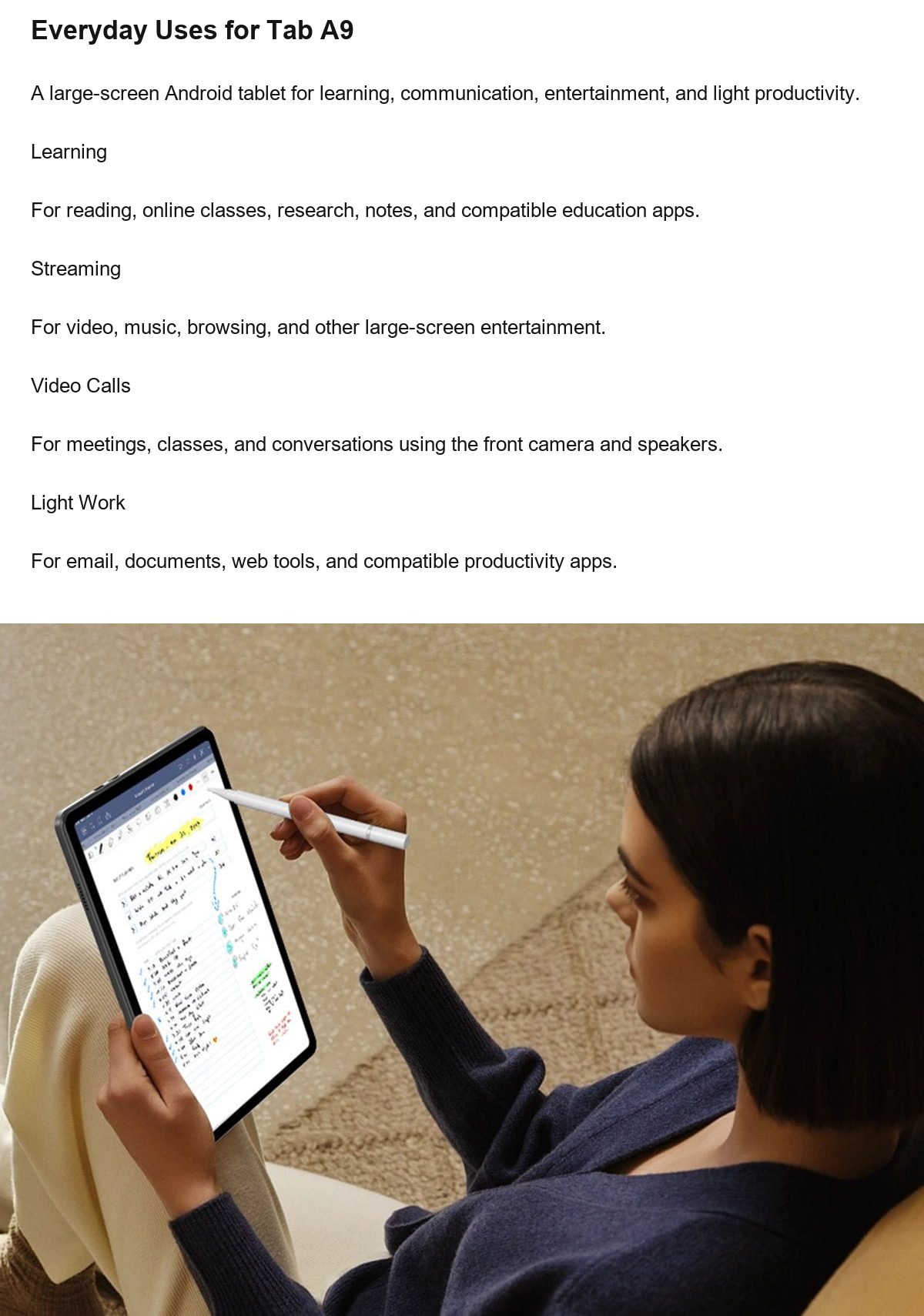 DOOGEE Tab A9 product features 20