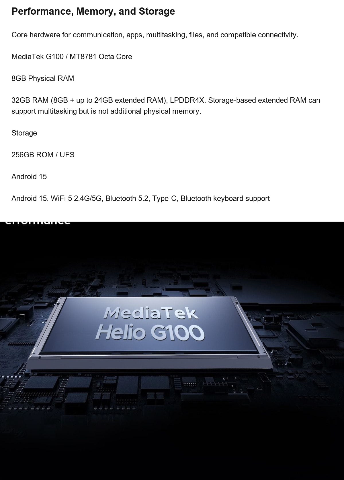 DOOGEE Tab E3 Max product features 10
