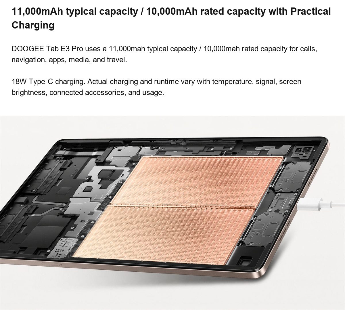 DOOGEE Tab E3 Pro product features 9