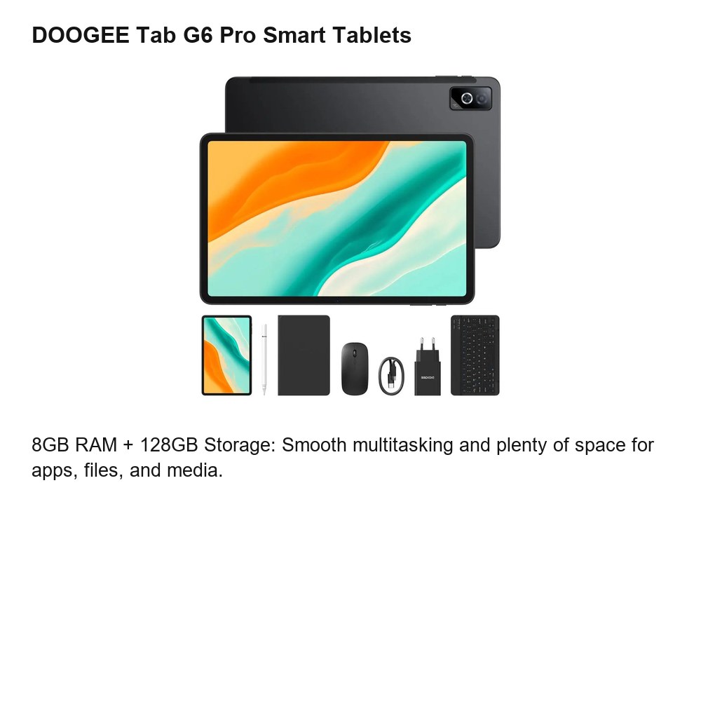 DOOGEE Tab G6 Pro product features 4