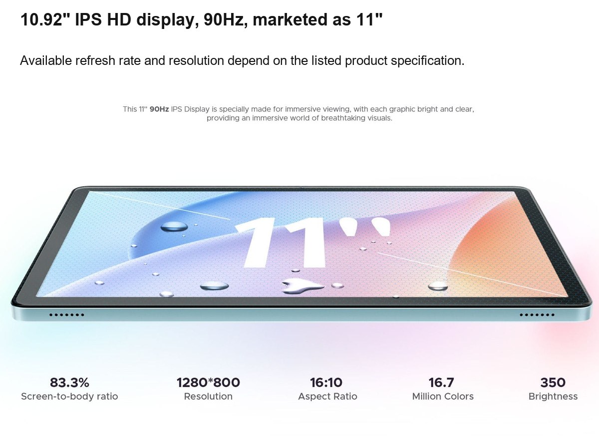 DOOGEE Tab G6 product features 18