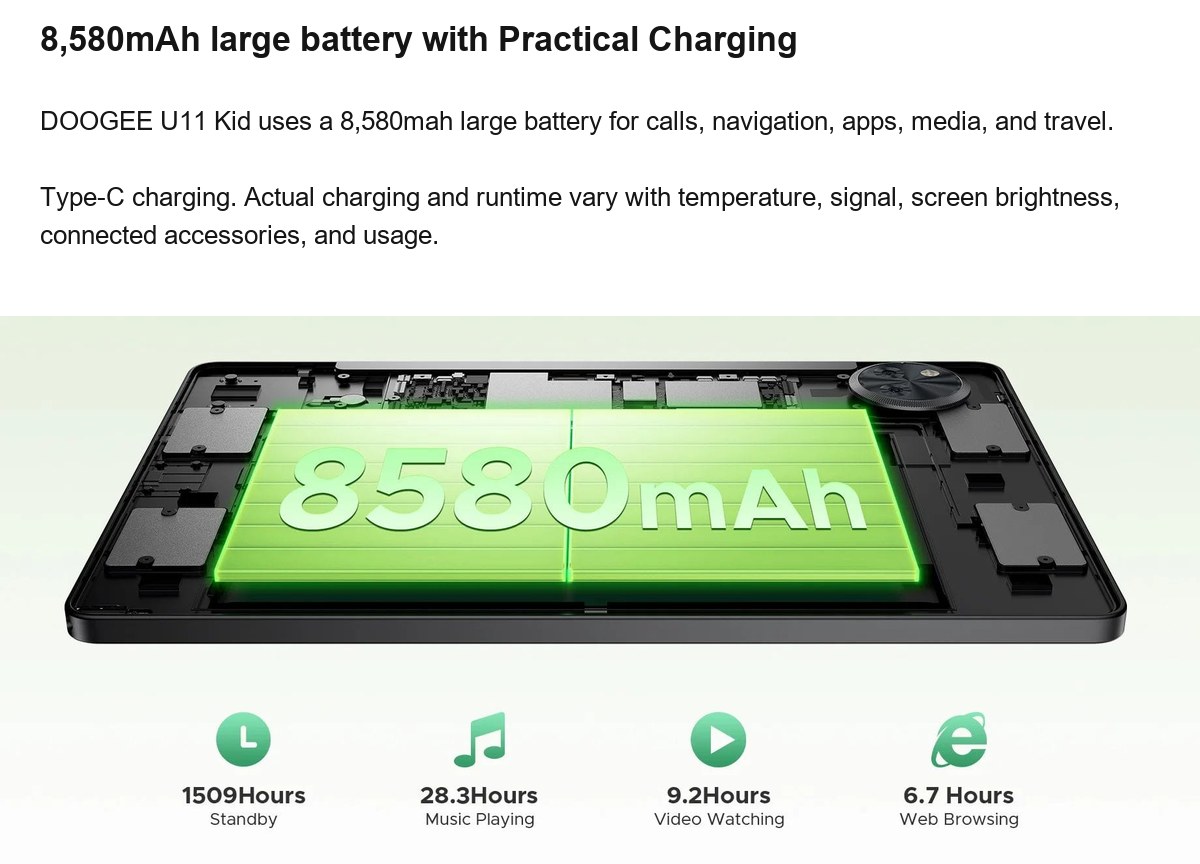 DOOGEE U11 Kids product features 9