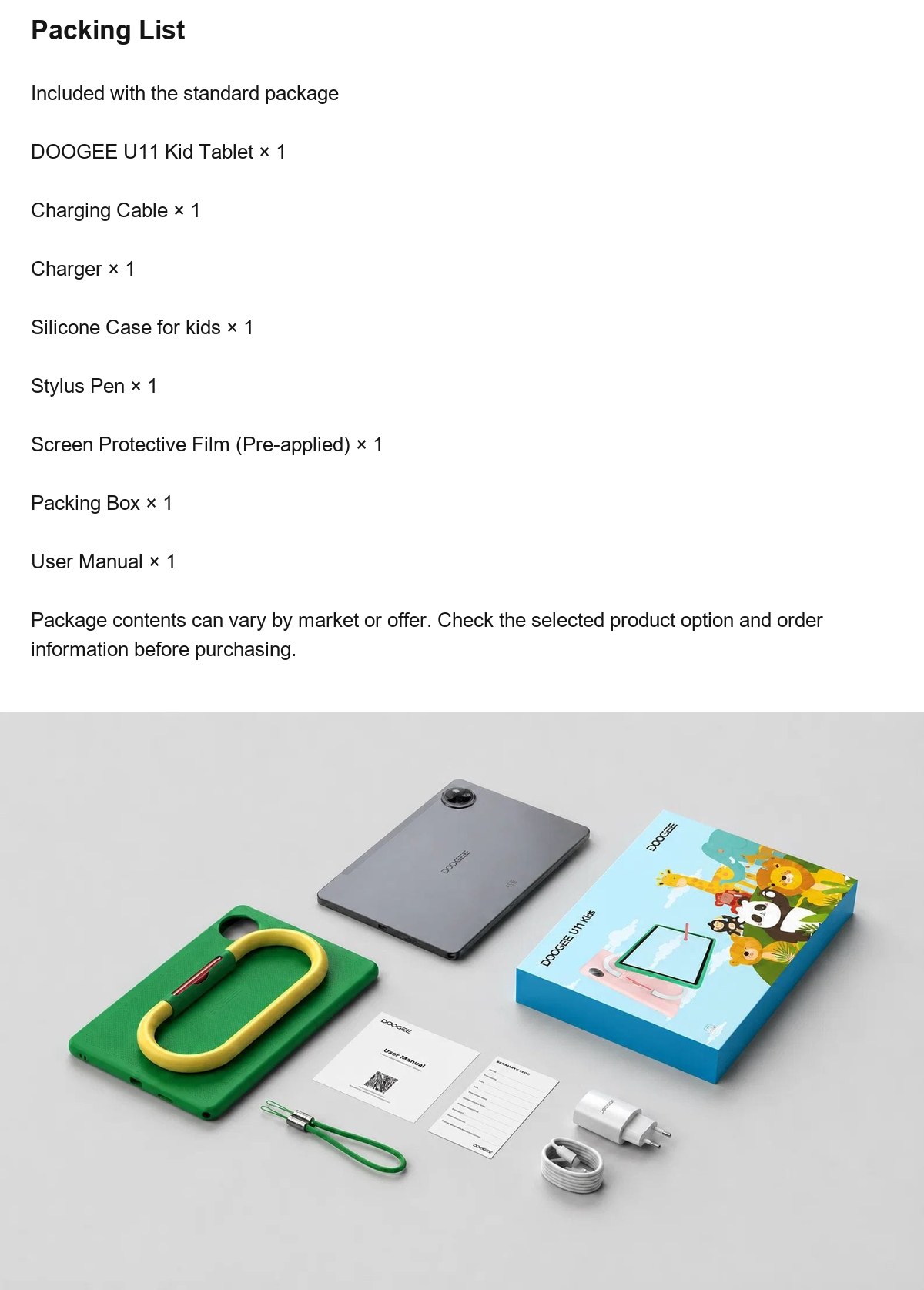 DOOGEE U11 Kids product features 24
