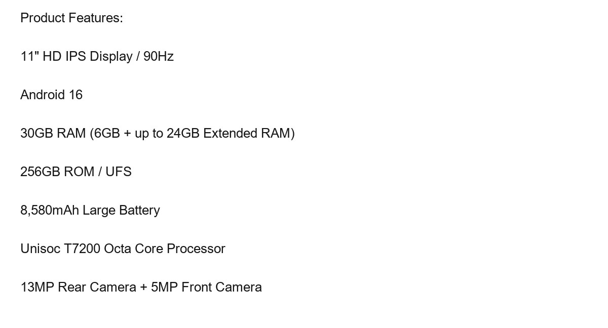 DOOGEE U11 Pro product features 1
