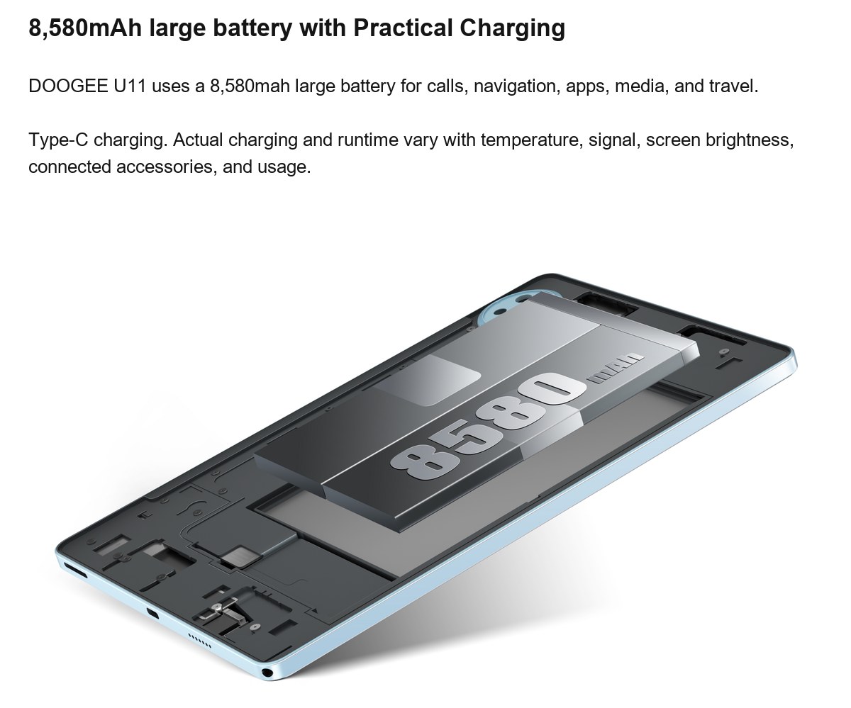 DOOGEE U11 product features 9