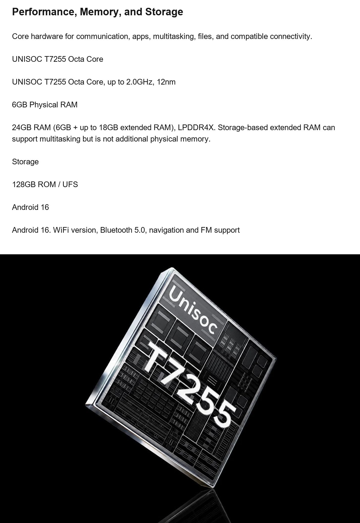 DOOGEE U12 product features 10