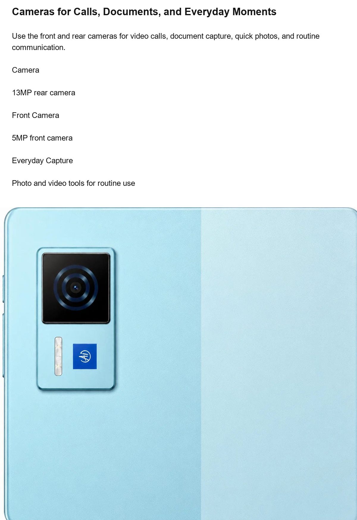 DOOGEE U13 product features 14