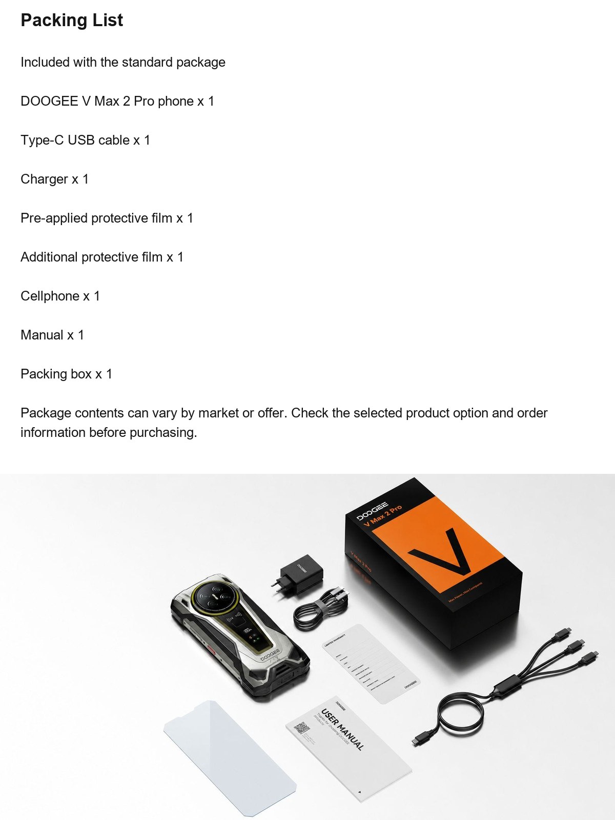 V Max 2 Pro product features 19