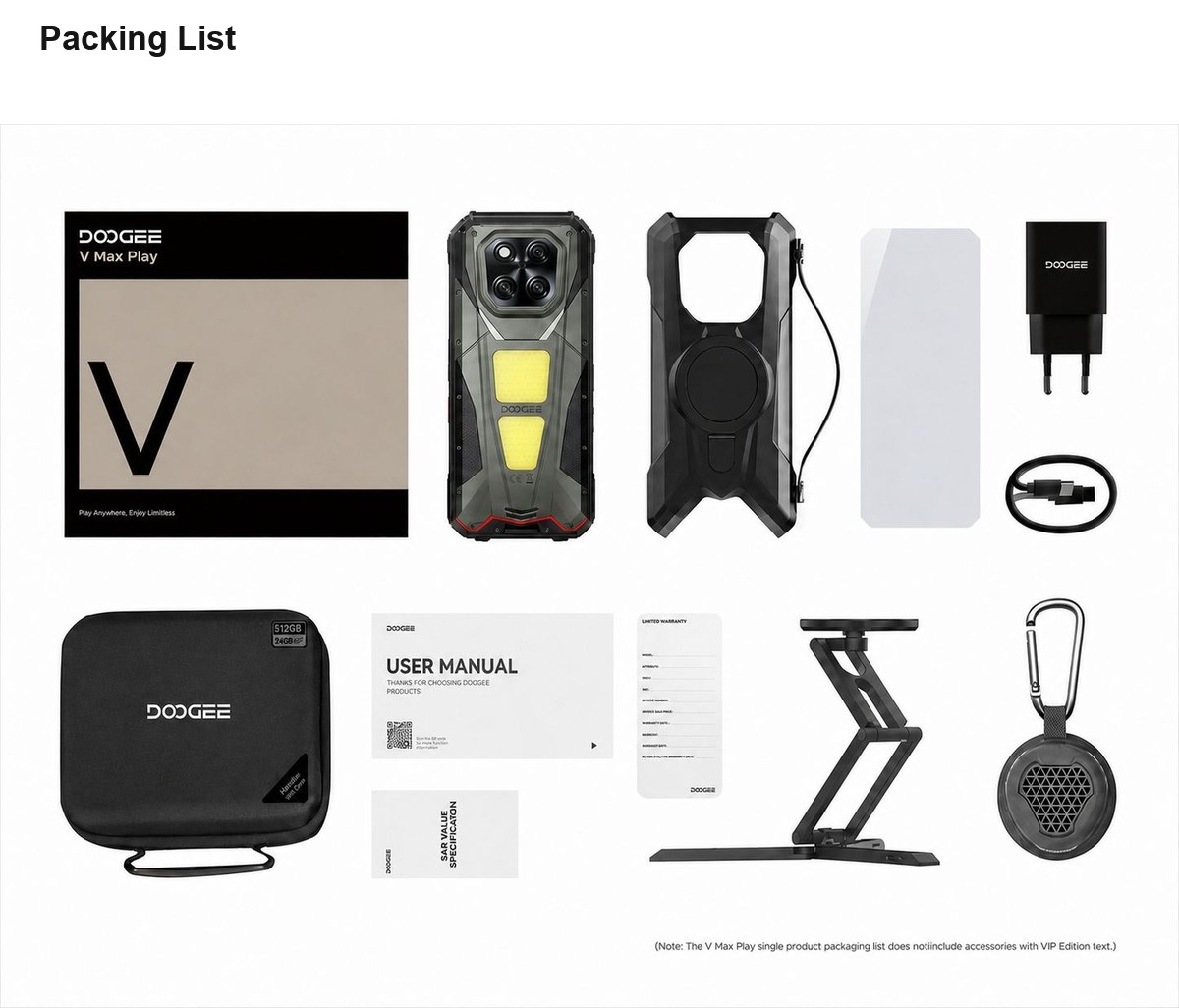 DOOGEE V Max Play product features 30