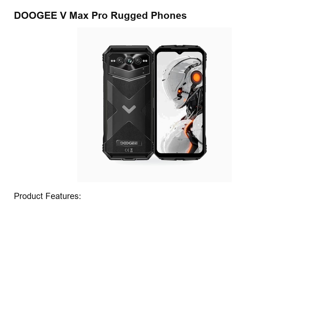 DOOGEE V Max Pro product features 1