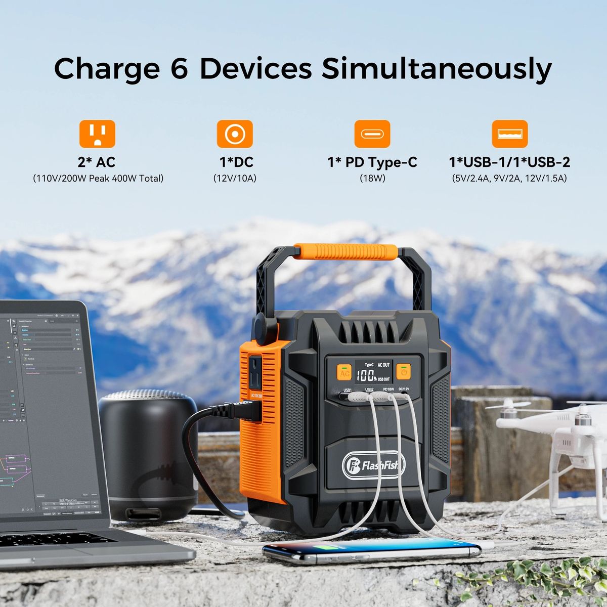 FlashFish A201 official product features 13