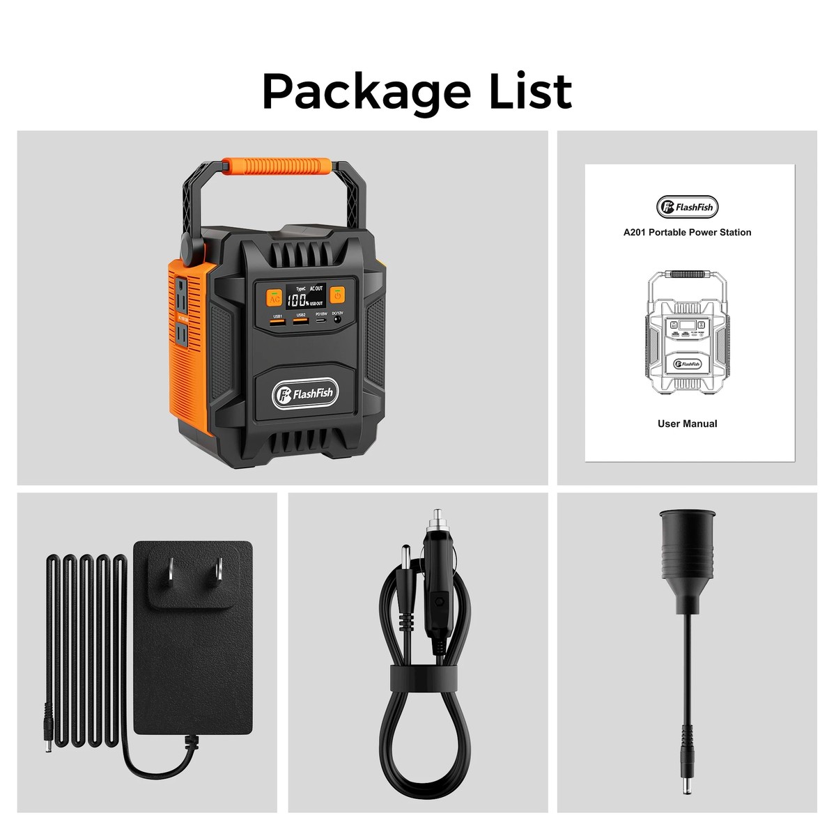 FlashFish A201 official product features 15