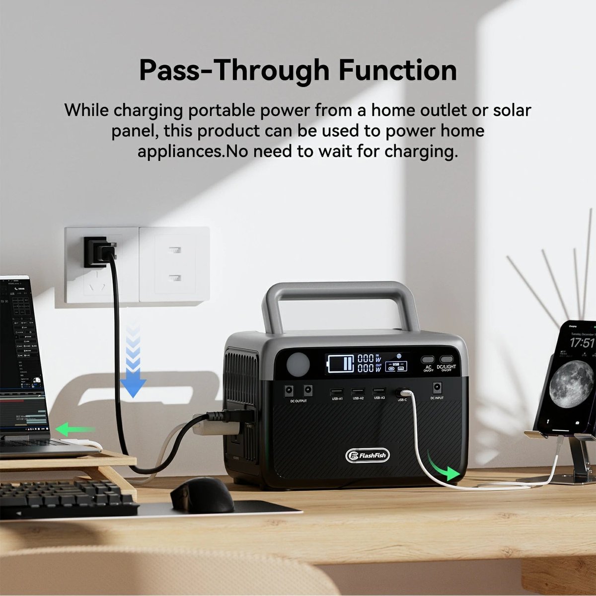 FlashFish BP030B official product features 2