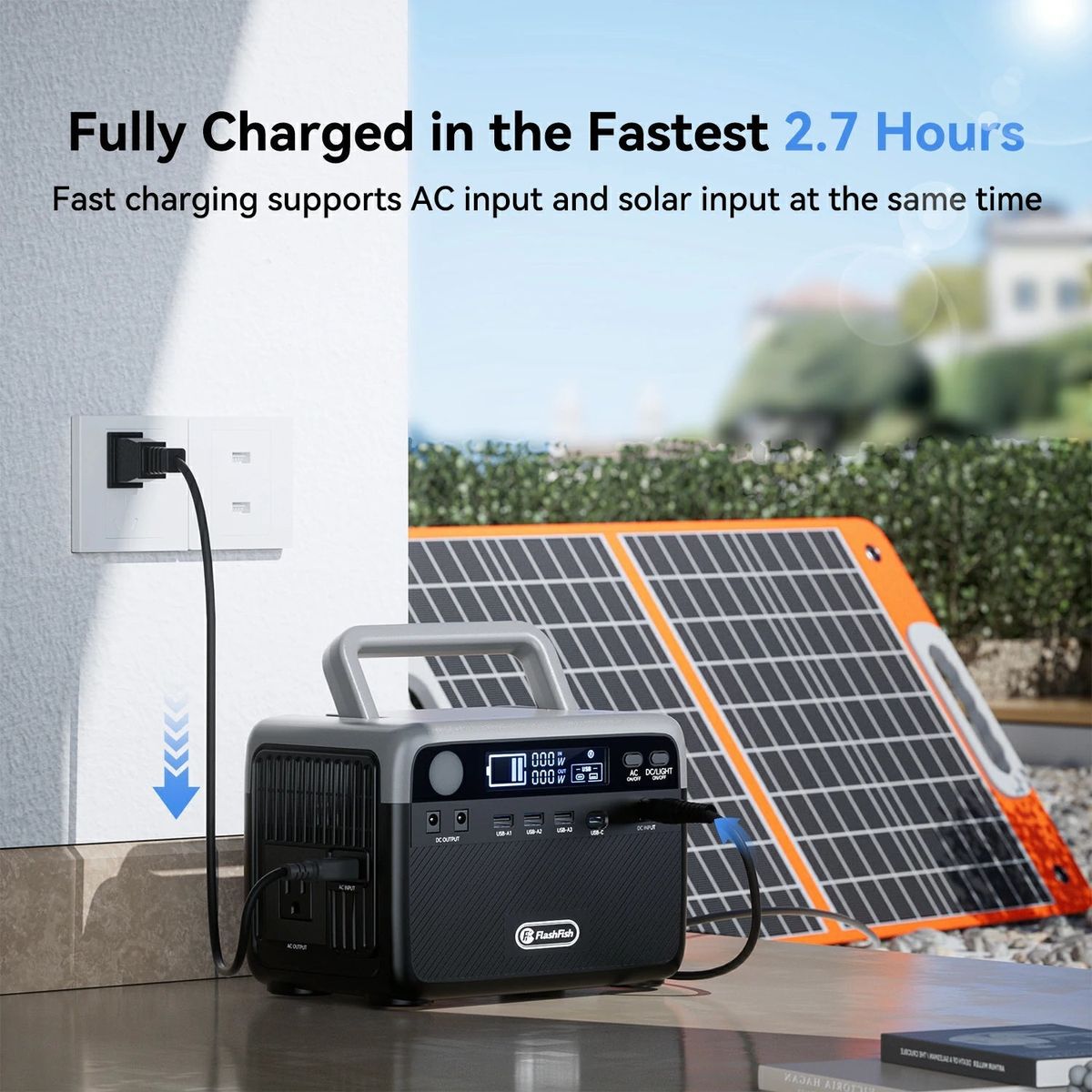 FlashFish BP030B official product features 4