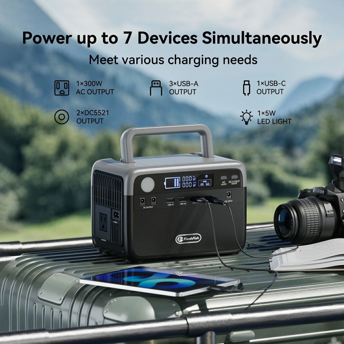 FlashFish BP030B official product features 5