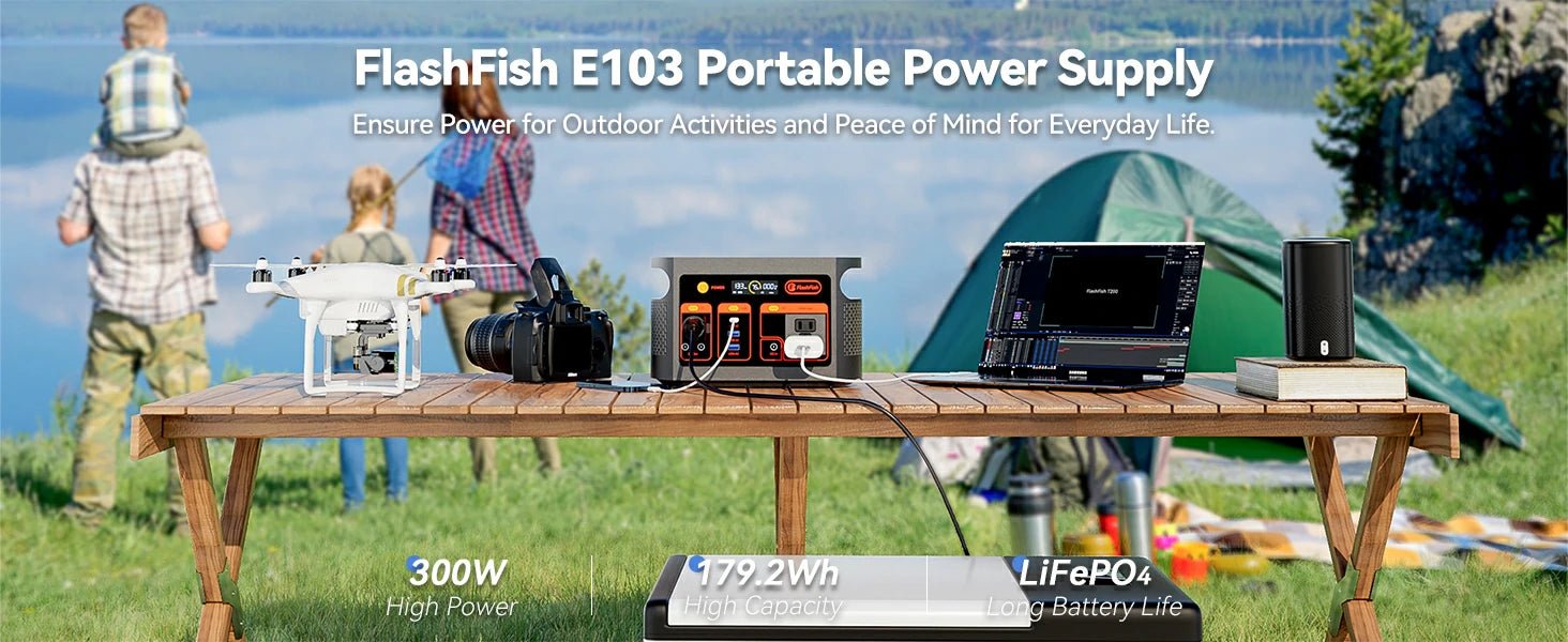 FlashFish E103 official product features 3