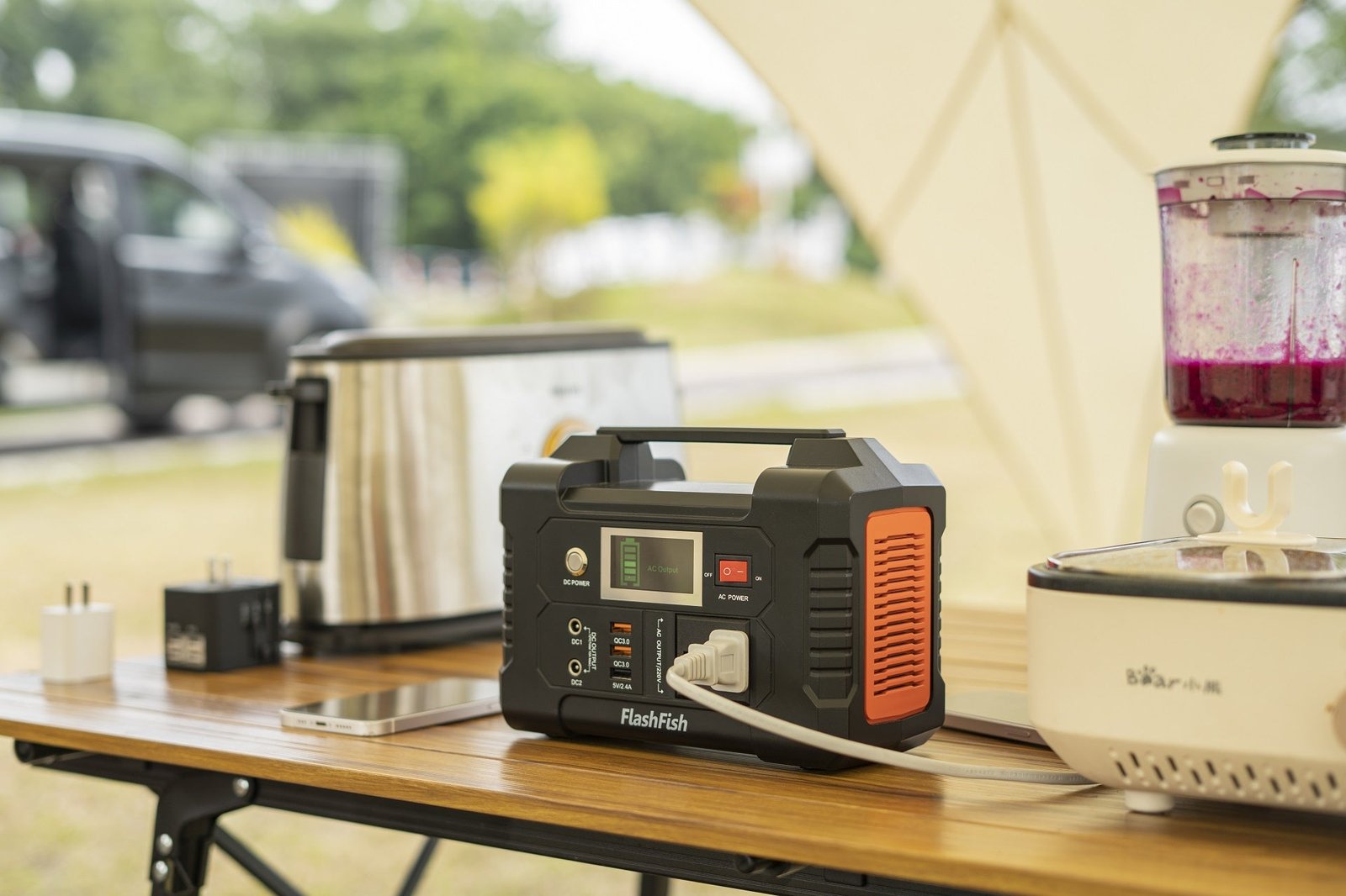 FlashFish E200 + SP60 official product features 4