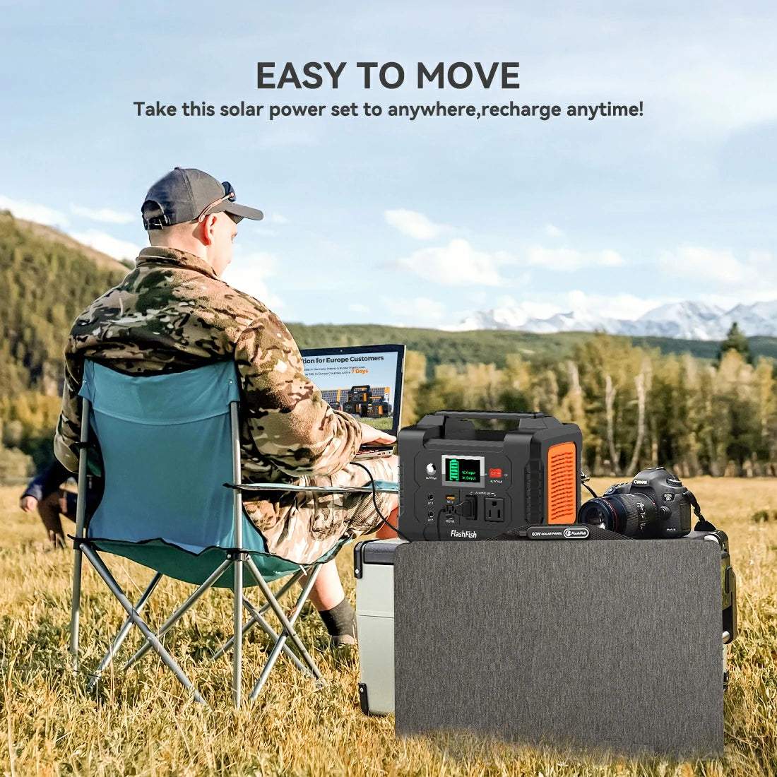 FlashFish E200 + SP60 official product features 9