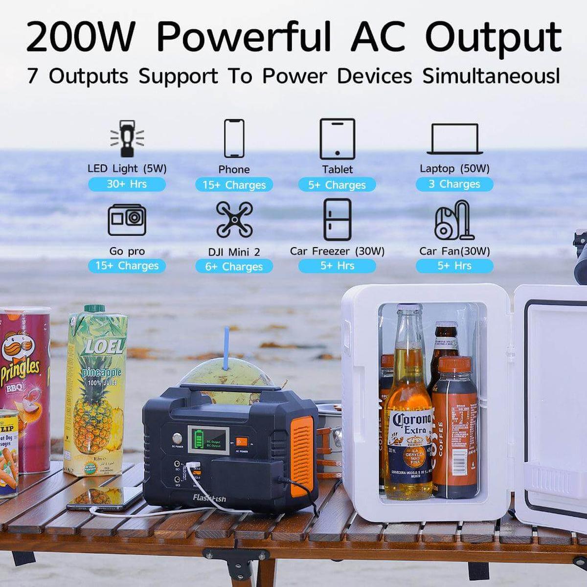 FlashFish E200 + TSP60 official product features 4