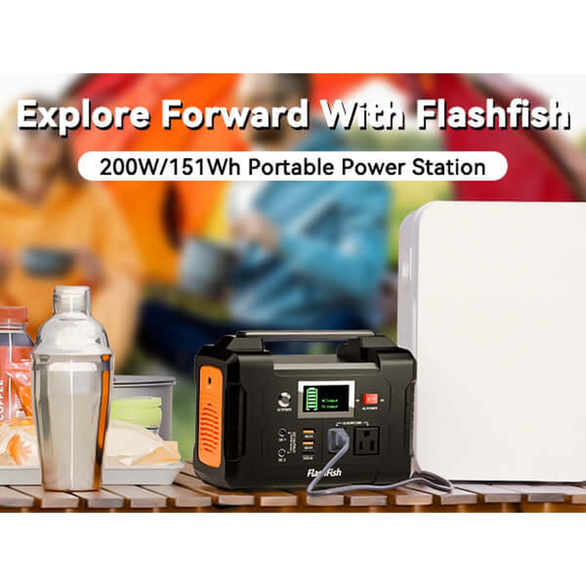 FlashFish E200 + TSP60 official product features 7
