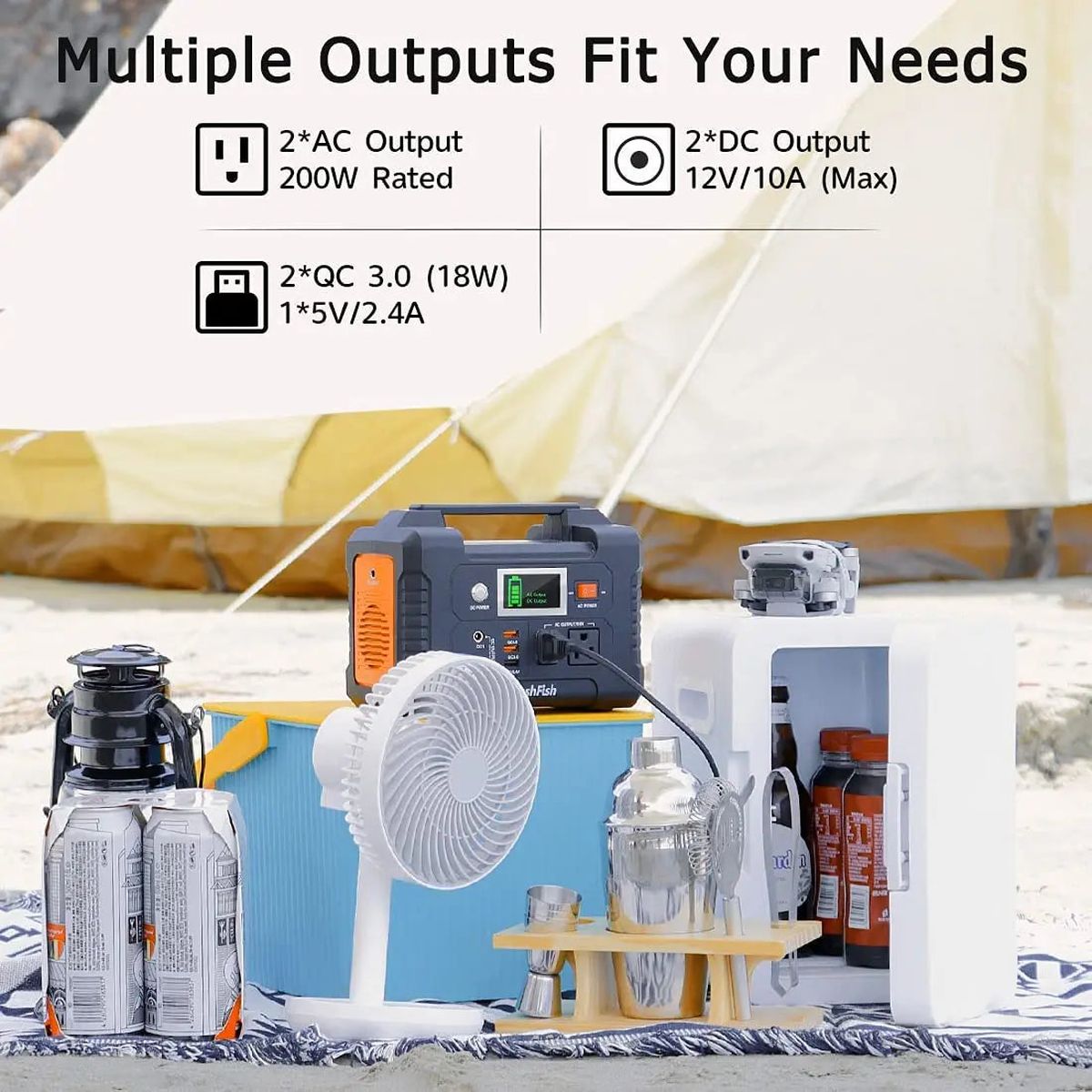 FlashFish E200 official product features 4