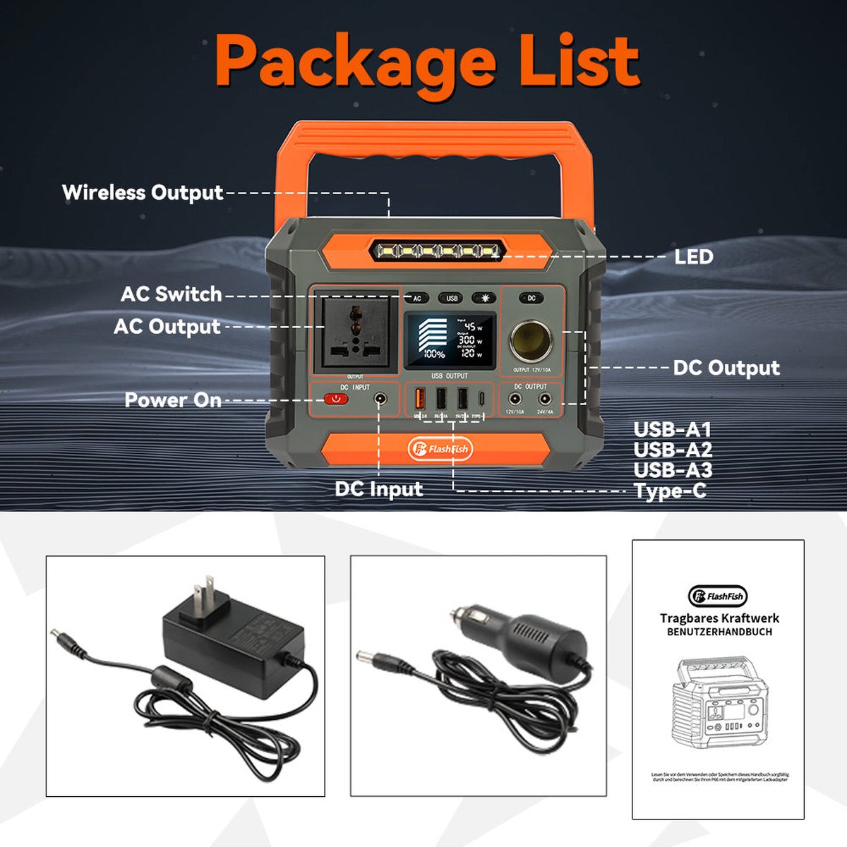 FlashFish P66 official product features 7