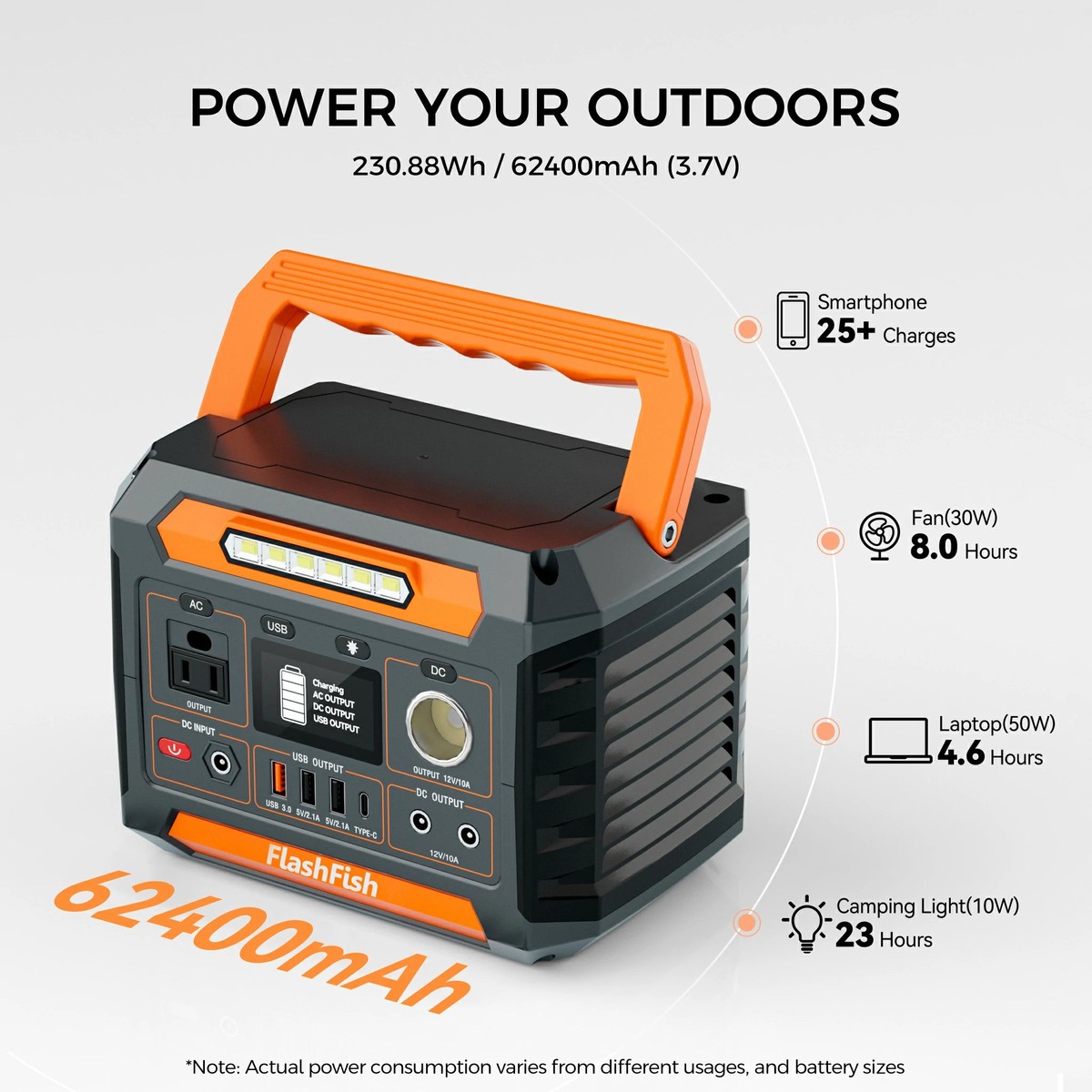 FlashFish P66 official product features 10