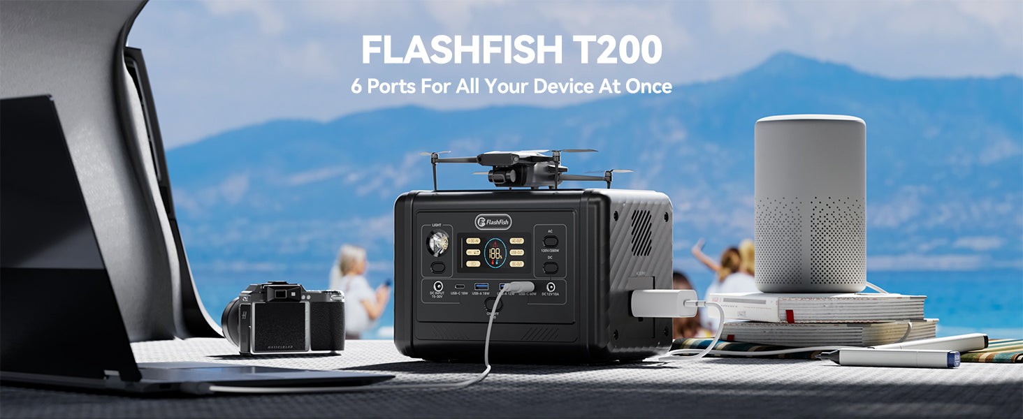 FlashFish T200 official product features 1