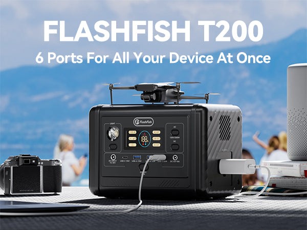 FlashFish T200 official product features 2