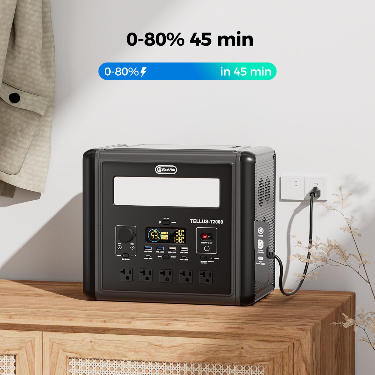 FlashFish T2000 official product features 15