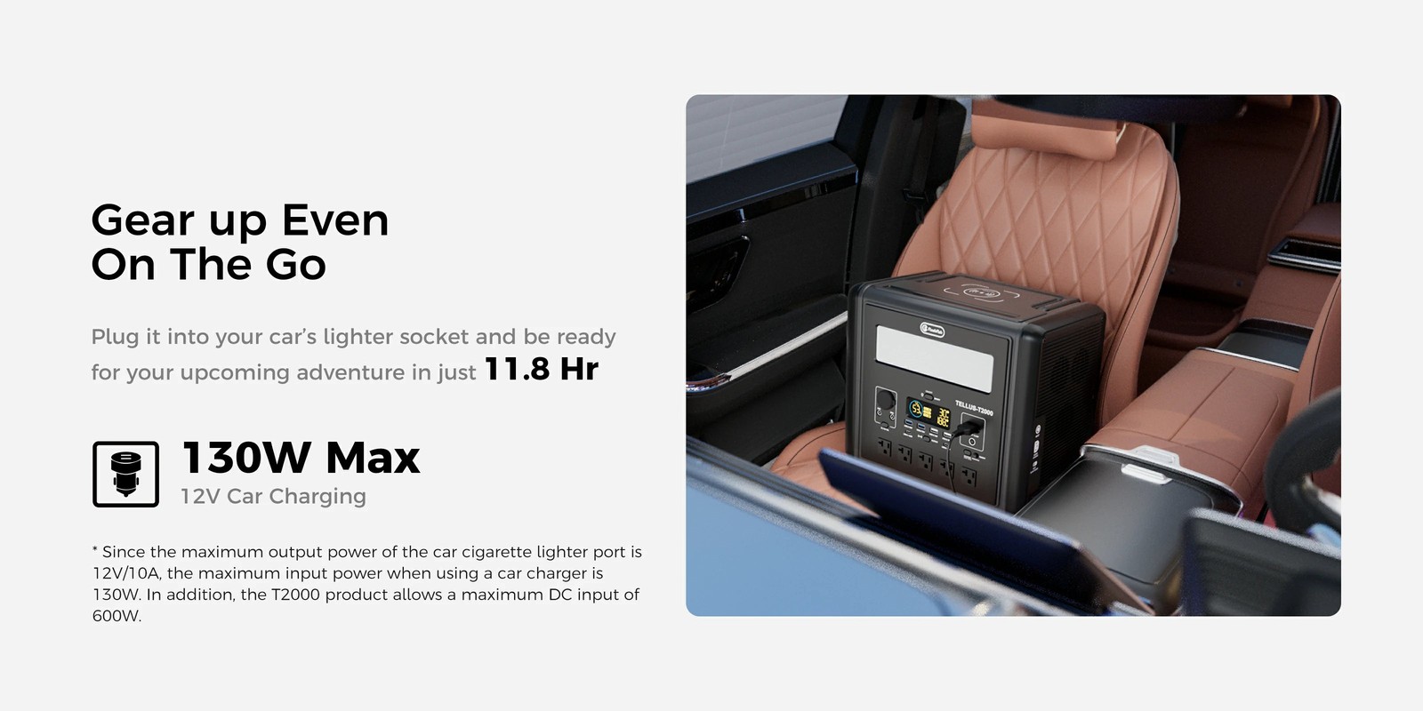 FlashFish T2000 official product features 9