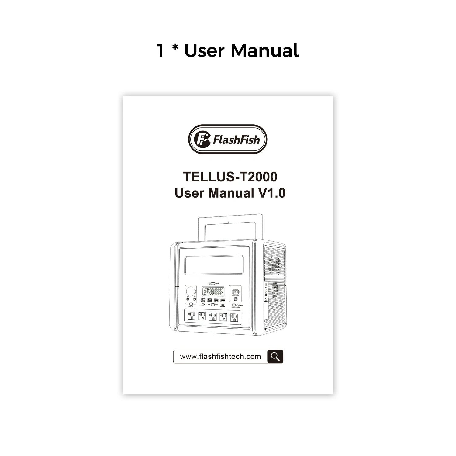FlashFish T2000 official product features 12