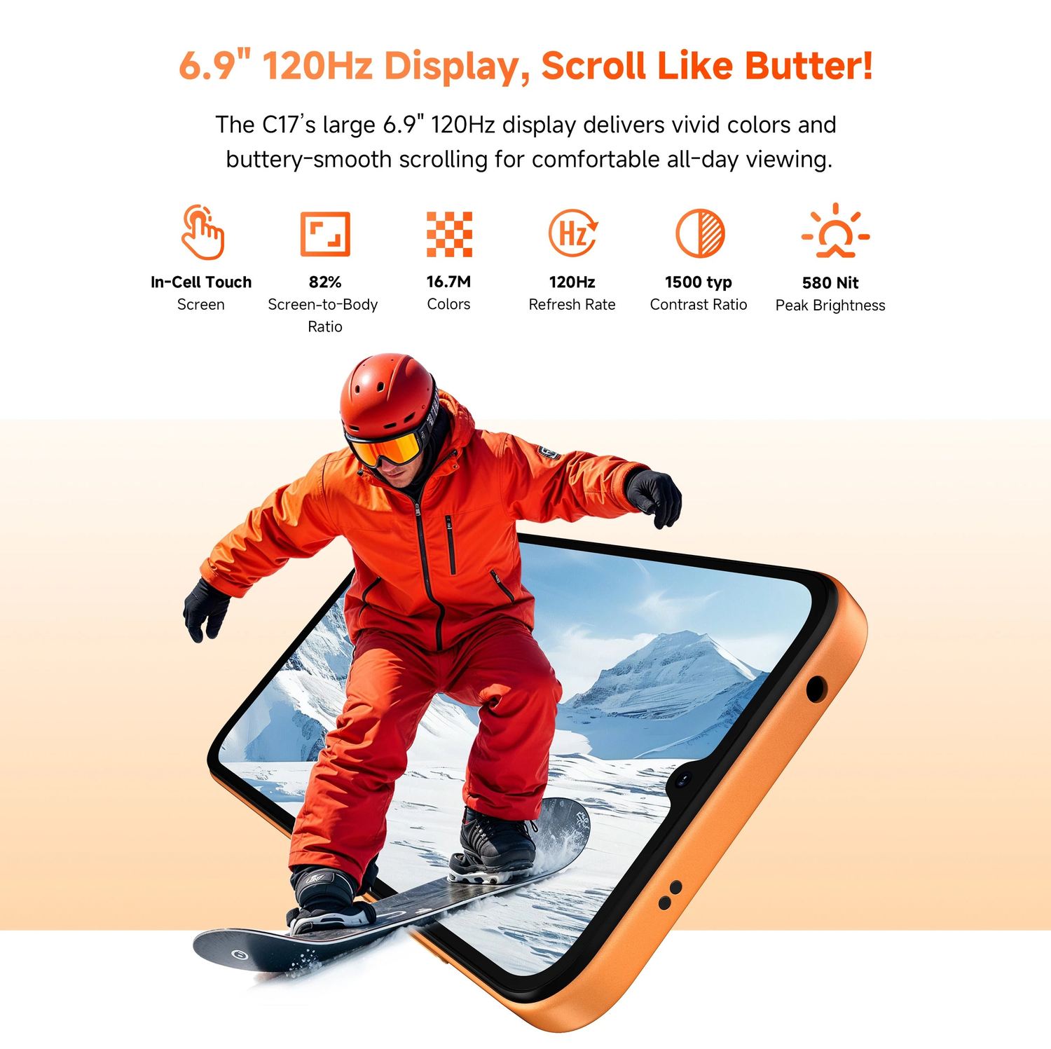 FOSSiBOT C17 product features and detail view 5