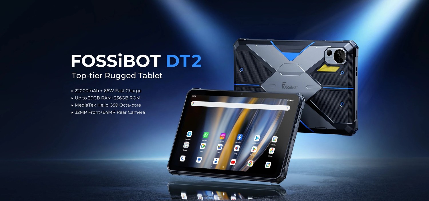 FOSSiBOT DT2 product features and detail view 1