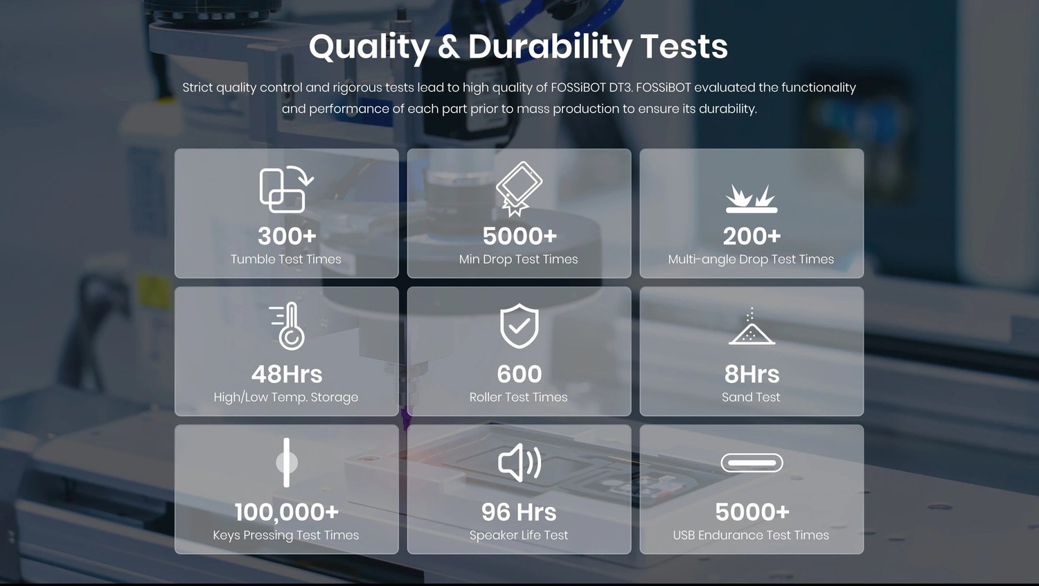 DT3 product features and detail view 28