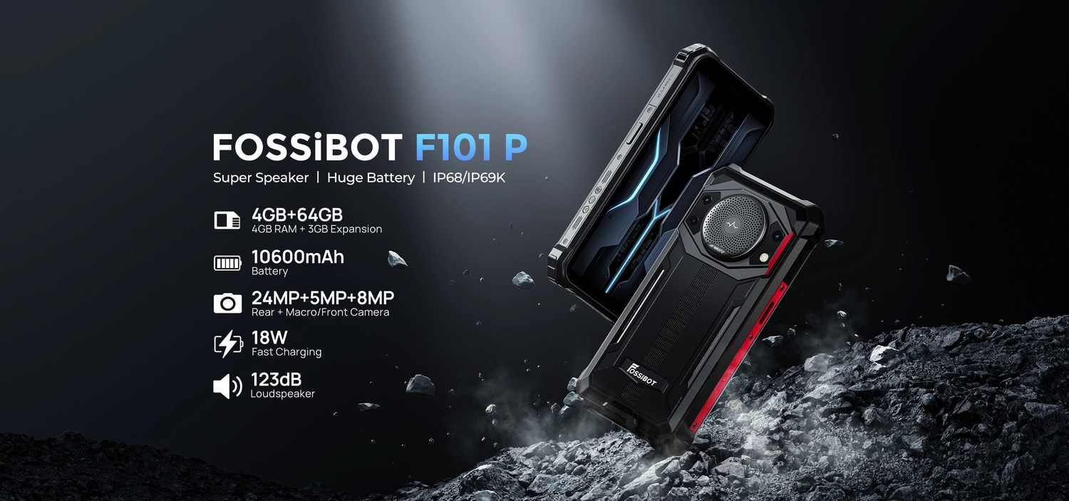 FOSSiBOT F101 P product features and detail view 1