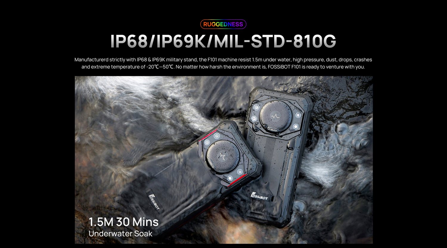 FOSSiBOT F101 P product features and detail view 13