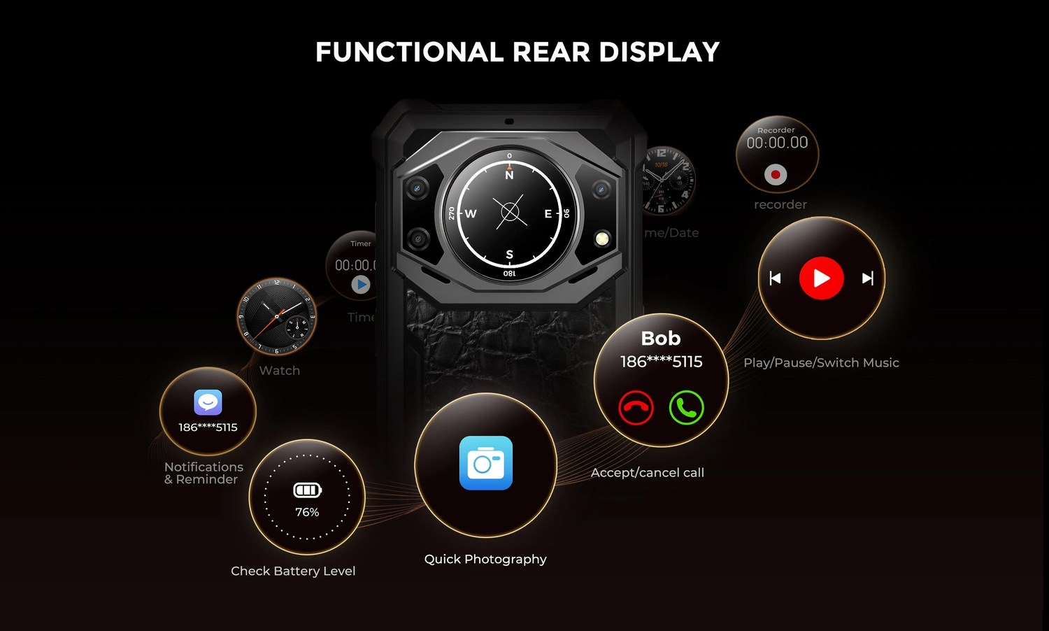 FOSSiBOT F101 Pro product features and detail view 7
