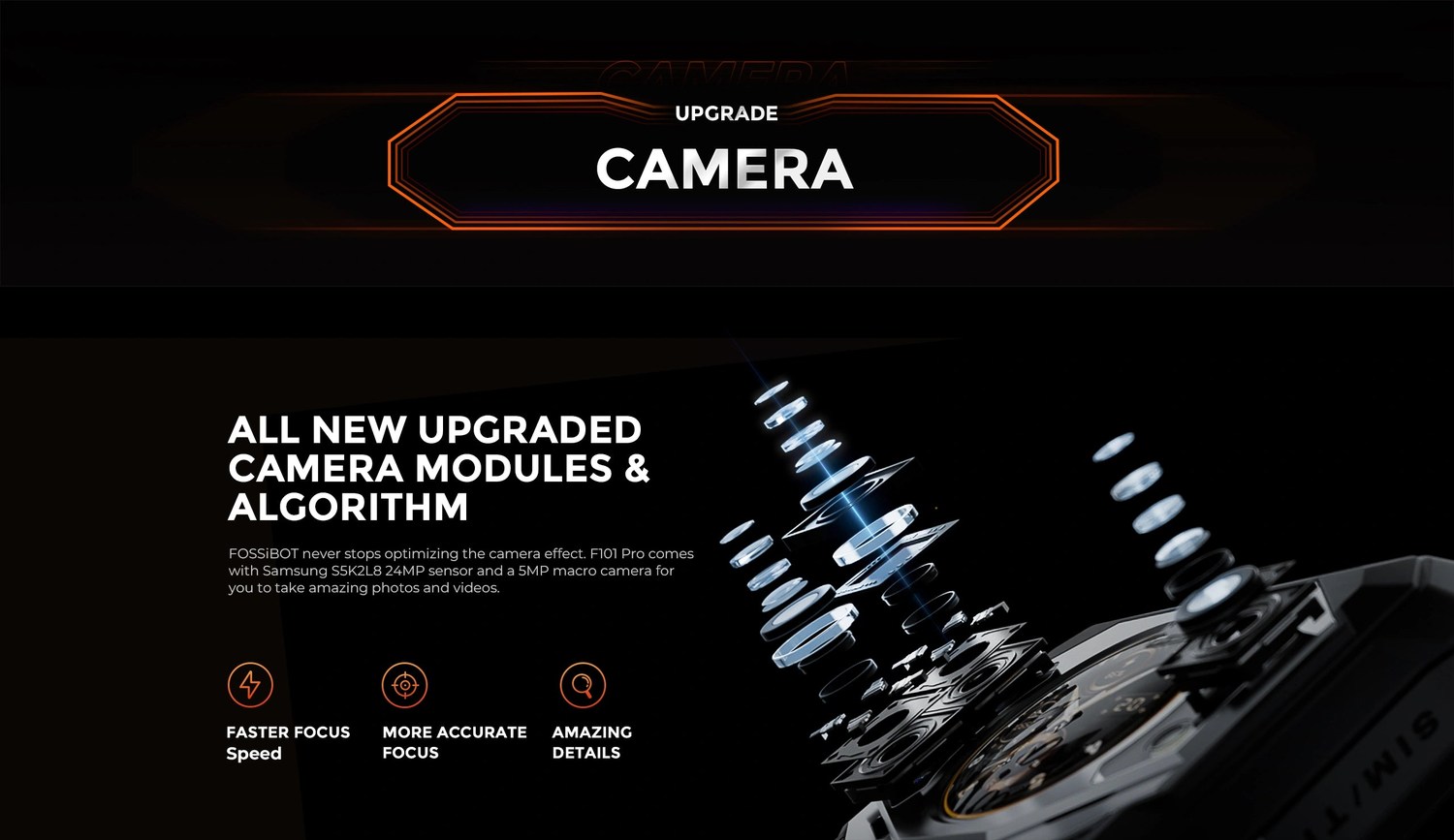 F101 Pro product features and detail view 10