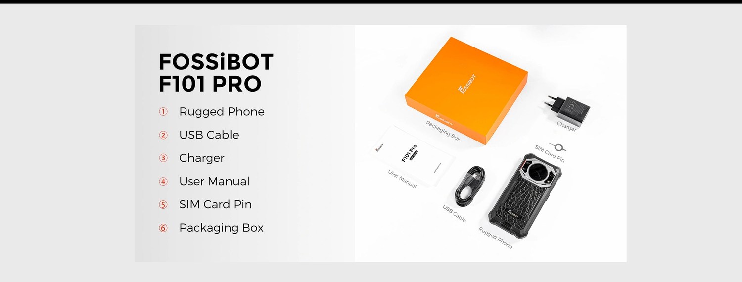 FOSSiBOT F101 Pro product features and detail view 25