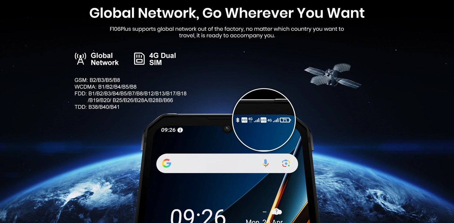 F106 Plus product features and detail view 28