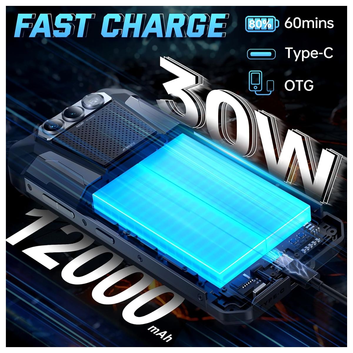 FOSSiBOT F106 Pro product feature illustration 1